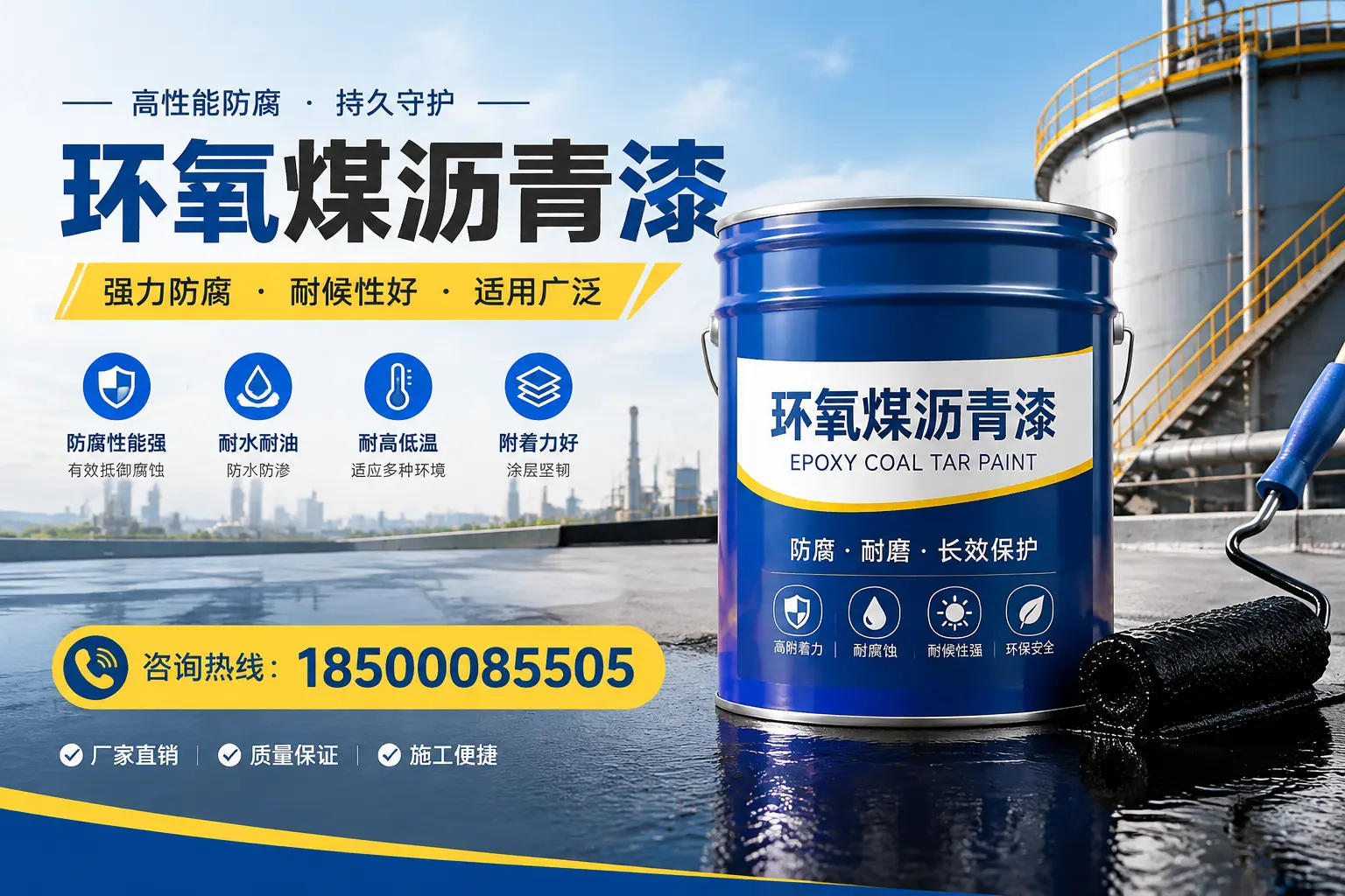 环氧煤沥青漆的储存与运输注意事项,景县企业须知